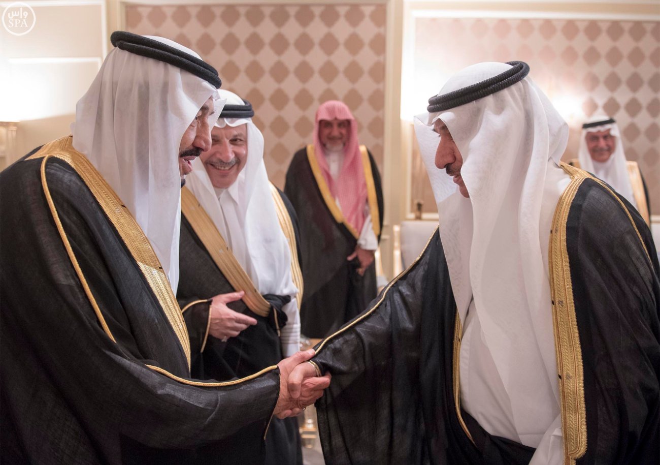 الملك سلمان يستقبل السفراء العرب المعتمدين في #مصر
