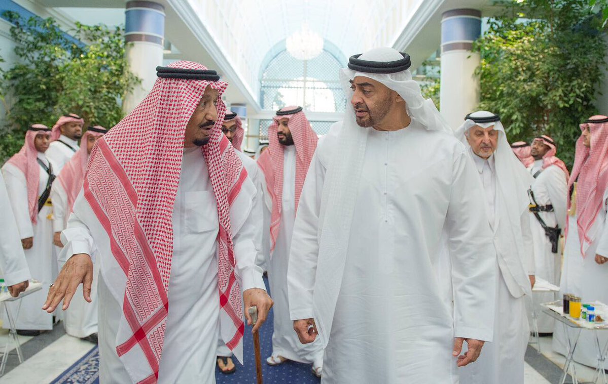 الملك سلمان وولي العهد يهنئان الشيخ محمد بن زايد لانتخابه رئيساً للإمارات - المواطن
