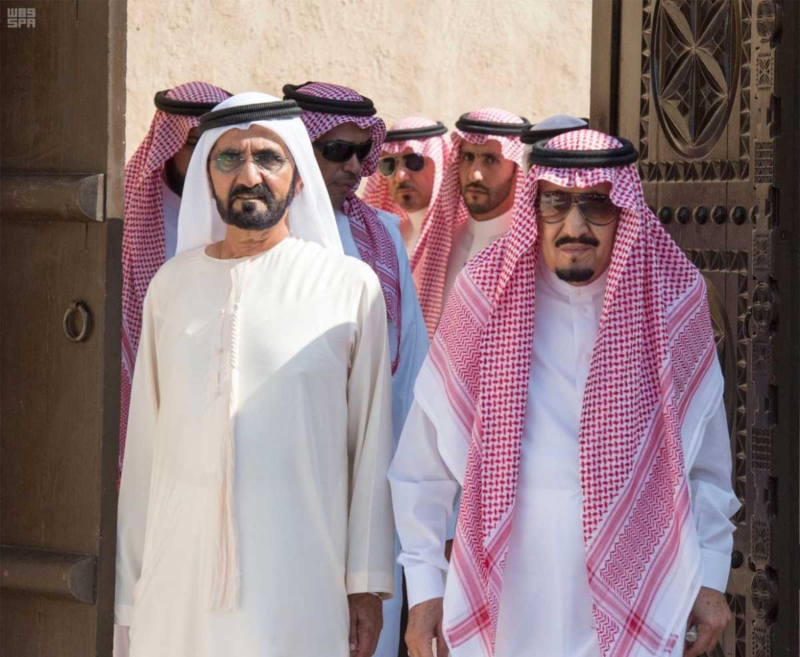 الملك يصل إلى إمارة دبي