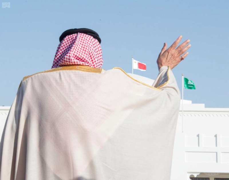 الملك يغادر البحرين متوجها الى الكويت.jpg3