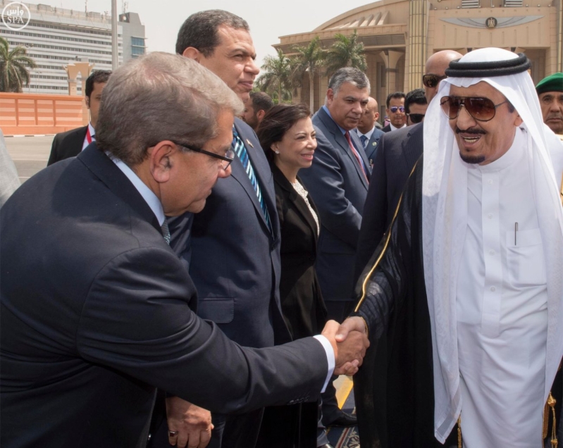 الملك يغادر مصر 1