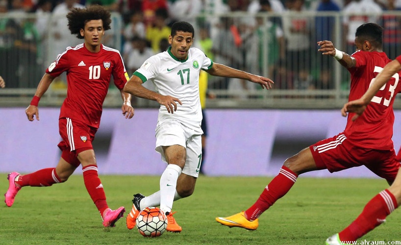 تصفيات كأسي العالم 2018 و آسيا 2019 : المنتخب السعودي يواجه المنتخب الإماراتي غداً