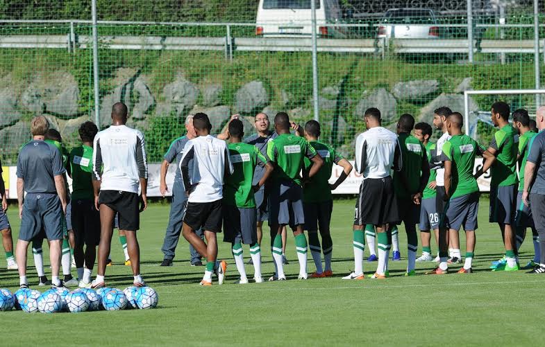 المنتخب السعودي يتدرب في النمسا ‫(316024182)‬ ‫‬