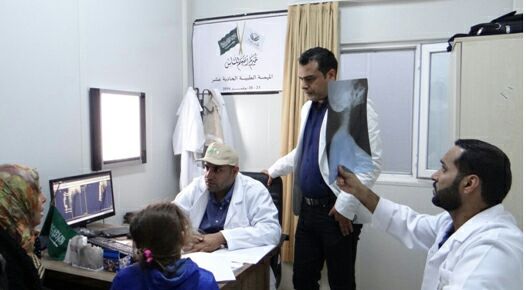 المهمة الطبية 11 لعلاج الجرحى السوريين لمبادرة نلبي النداء السعودية (2)