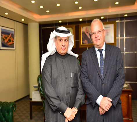 أمين الرياض يبحث مع سفير السويد التعاون المشترك