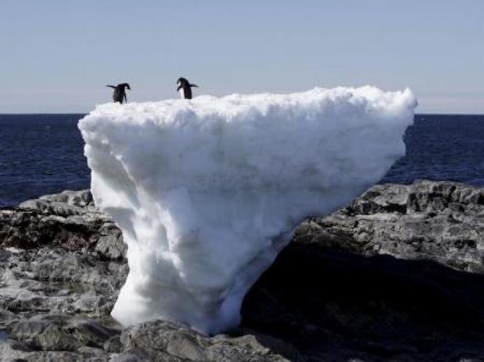 المياه المتجمدة في القطب الجنوبي عرضة لانحسار مفاجئ