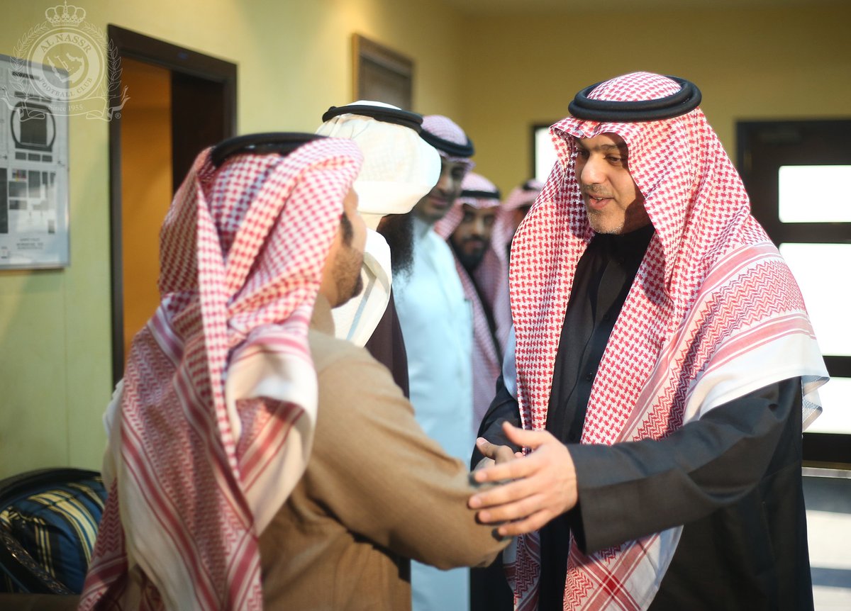 بالصور.. أعضاء رابطة لاعبي النصر القدامى يزورون النادي
