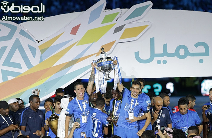 شاهد بالصور “المواطن” توثق تتويج الهلال ببطولة الدوري : مبروك يا زعيم