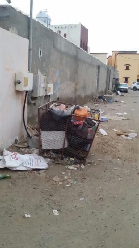 النفايات تغرق قرية قائم الدش بصبيا منذ أسبوعين ‫(734886159)‬ ‫‬