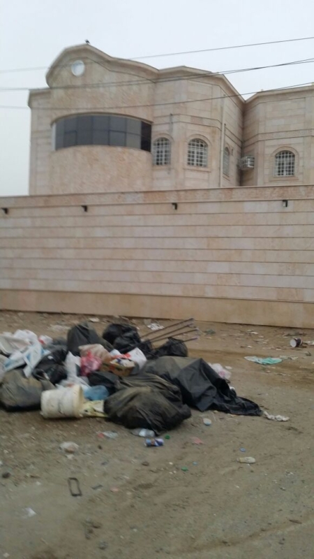 النفايات تغرق قرية قائم الدش بصبيا منذ أسبوعين ‫(734886160)‬ ‫‬