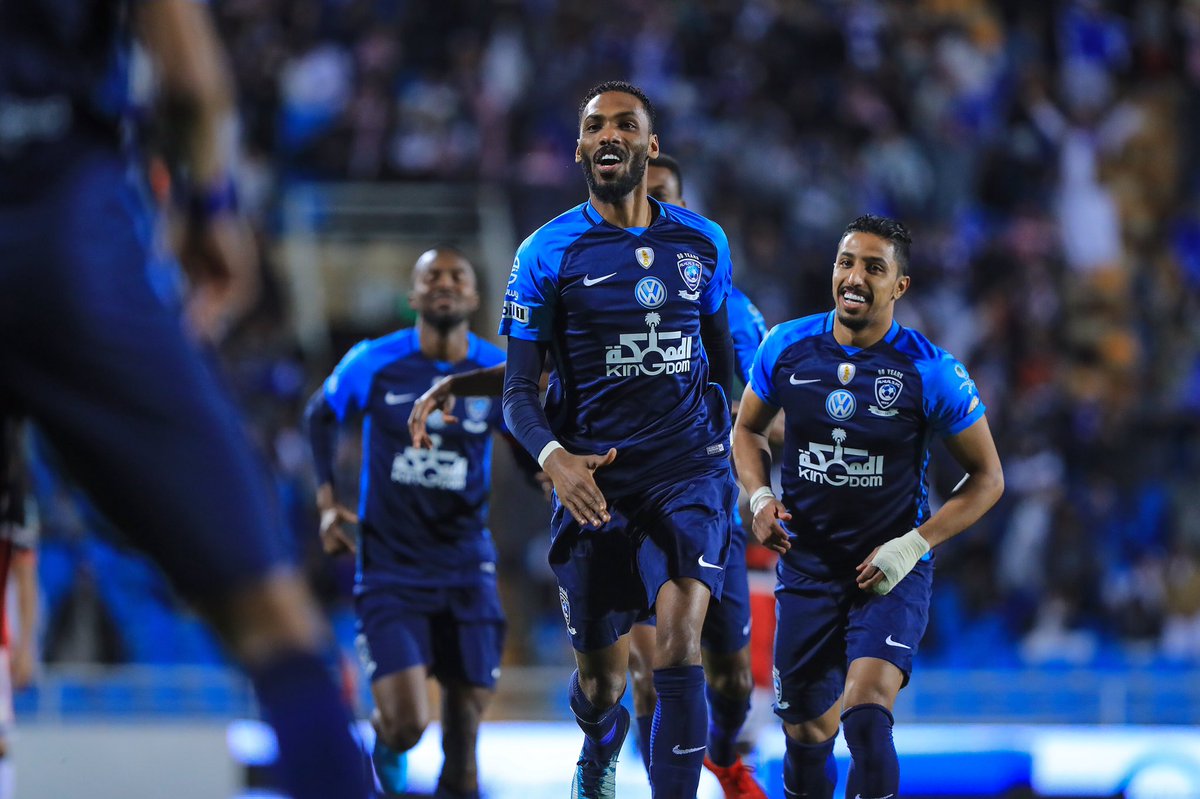 الجماهير الهلالية تتغنى بالنجم جحفلي على تويتر