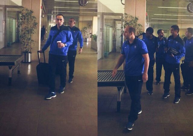 بالصور.. #الهلال يغادر إلى إيران