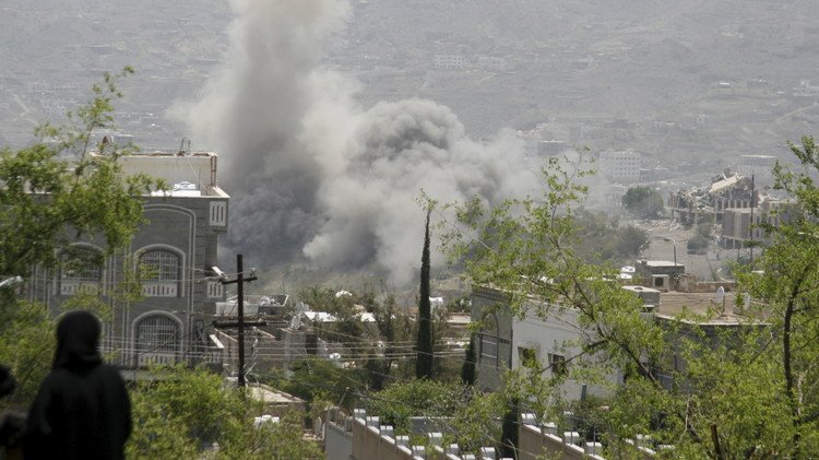 مقتل 45 حوثياً بقصف لطيران التحالف على تعز