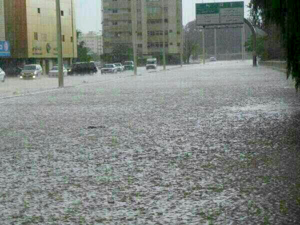 أمطار خفيفة إلى متوسطة على محافظة الطائف