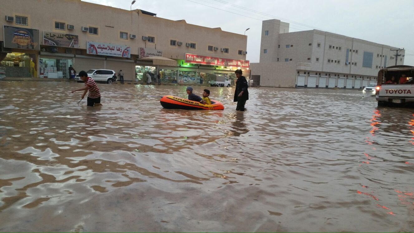 #جمعية_أسرة تجهز شقق مفروشة للمتضررين جراء أمطار بريدة