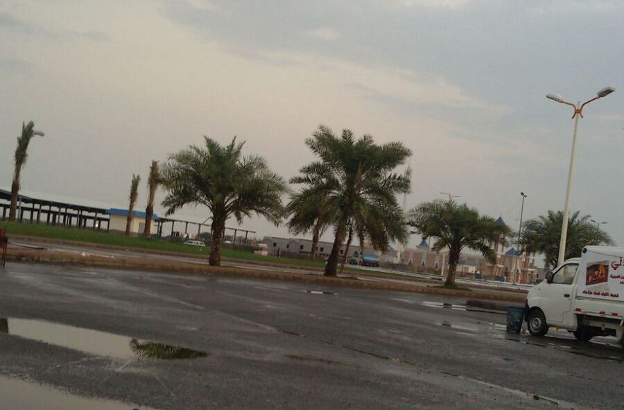 أمطار غزيرة على #جازان شملت عددًا من المحافظات والقرى