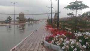 أمطار الخير تهطل على محافظة ظهران الجنوب