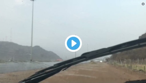 بالفيديو.. أمطار الخير تلطف أجواء مشعر عرفات