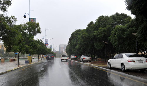 أمطار رعدية على عسير وجازان ونجران والباحة والطائف