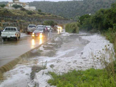 أمطار رعدية على جازان وعسير والباحة والطائف