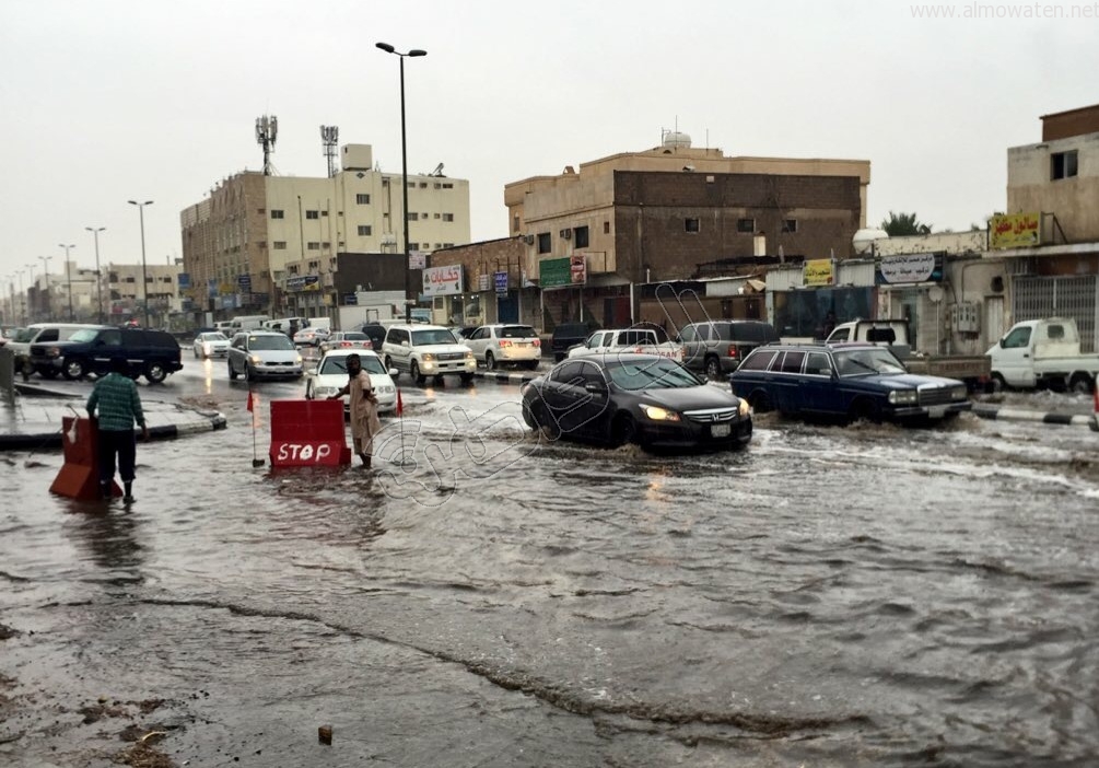 “المواطن” ترصد #تبوك “الغارقة” بسبب الأمطار