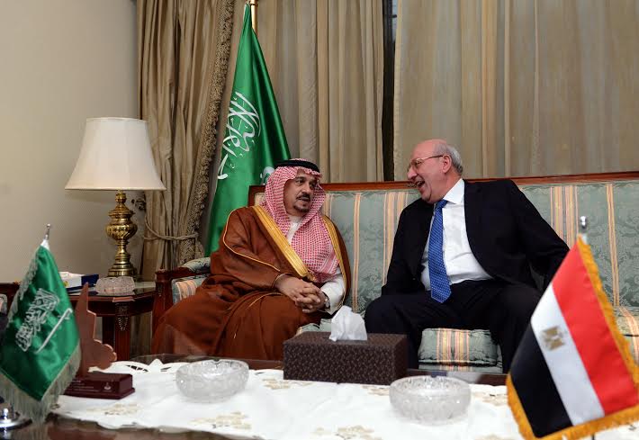 أمير الرياض يُشرف حفل سفارة مصر بالمملكة