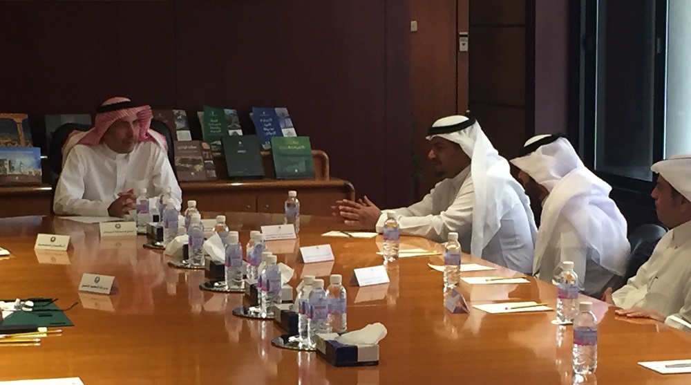 امين مدينة الرياض يستقبل مدير عام فرع وزارة العمل بمنطقة الرياض للتباحث حول الاعمال المشتركة  (1)