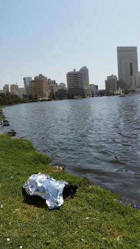 انتشال جثة امرأة سقطت في بحيرة الأربعين بـ #جدة