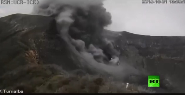 شاهد ثوران بركان توريألبا