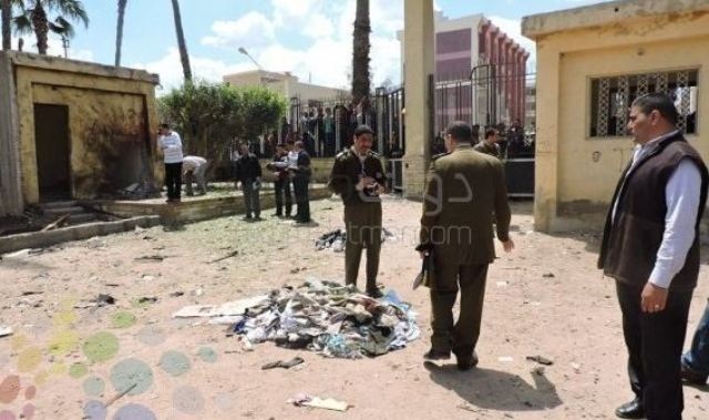 بالصور.. تفاصيل انفجار إستاد كفر الشيخ في مصر