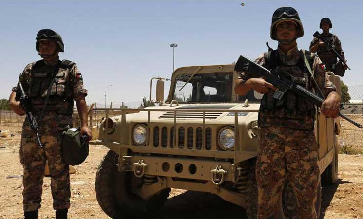 استشهاد وإصابة عدد من الجنود الأردنيين بانفجار سيارة مفخخة