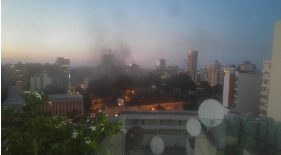 بالصور.. انفجار ضخم يُهِز العاصمة اللبنانية بيروت