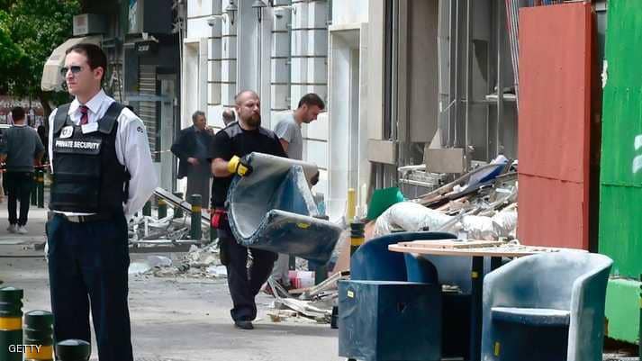 انفجار قنبلة بجوار محكمة في أثنيا