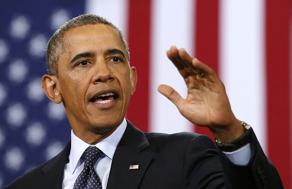 أوباما يؤكد : لن نسمح بإقامة دولة خلافة في العراق وسوريا