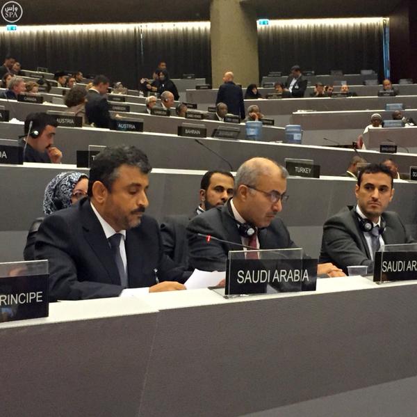 مسؤول سعودي يُفحم وفد #إيران أمام البرلمان الدولي بـ #جنيف