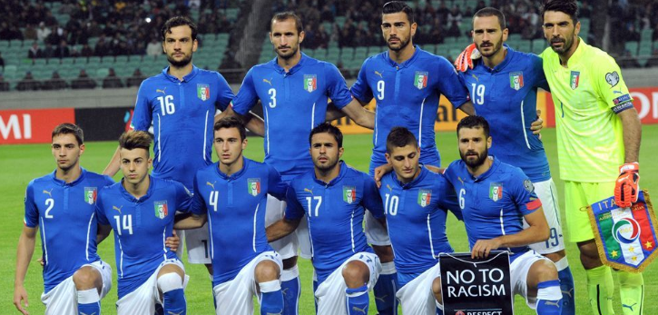هنا.. تشكيلة إيطاليا الرسمية لمباراة بلجيكا في “يورو 2016”