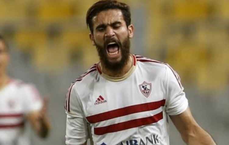 باسم مرسي يعتذر عن تصرّفه في مباراة الزمالك والوداد المغربي