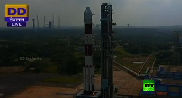 بالفيديو.. الهند تطلق أول سفينة فضاء لاستكشاف كوكب المريخ