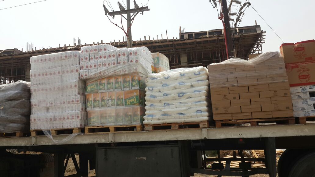 بر جازان توزع 2500 سلة غذائية رمضانية للمستفيدين