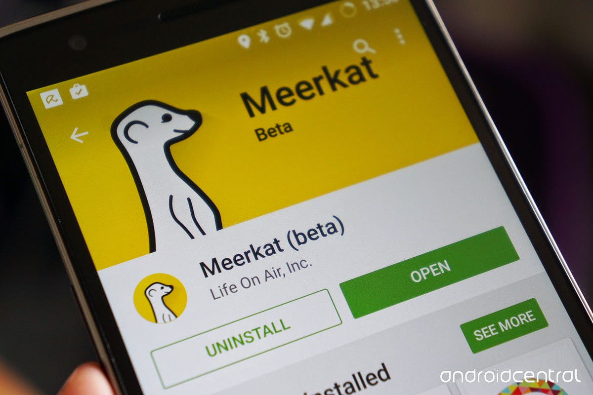 لهذا السبب.. إغلاق تطبيق البث المباشر Meerkat للأبد