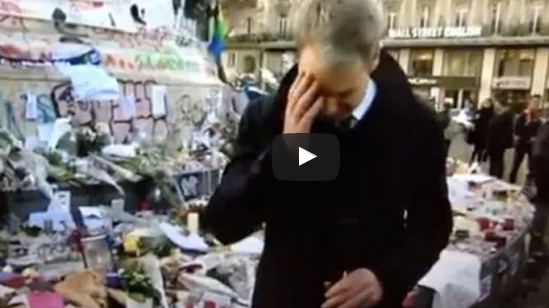 بالفيديو.. بكاء مراسل BBC على الهواء بسبب #أحداث_باريس