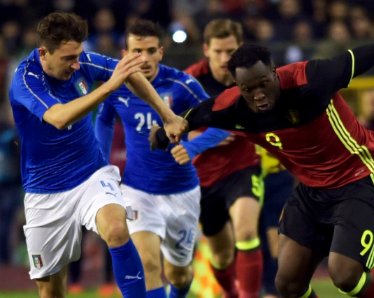 يورو 2016: هازارد ولوكاكو يقودان هجوم بلجيكا أمام إيطاليا
