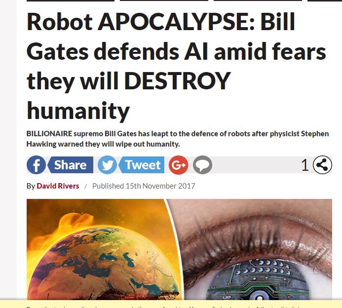 بيل غيتس يشن حملة من المملكة للدفاع عن التكنولوجيا والذكاء الاصطناعي
