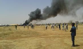 تحطم طائرة عسكرية ومقتل طاقمها شمال السودان
