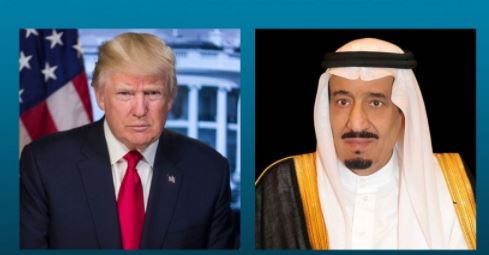 الملك يؤكد في اتصال هاتفي بترامب تأييد السعودية للاستراتيجية الحازمة تجاه إيران