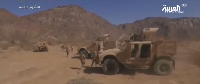 بالفيديو.. لحظة تصدّي القوات السعودية لمتسلّلين حوثيين