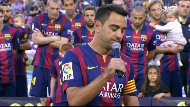 جماهير برشلونة تودع قائدها وداعًا يليق بالأساطير