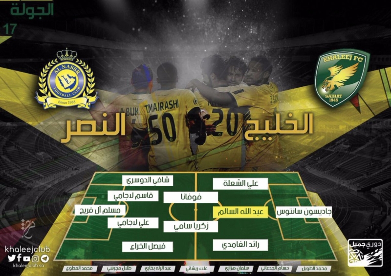 تشكيلة الخليج