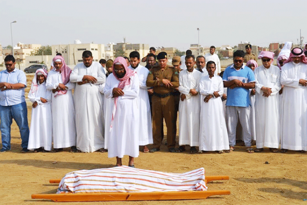 أهالي جازان يخرجون في تشييع الشهيد سامي الشافعي