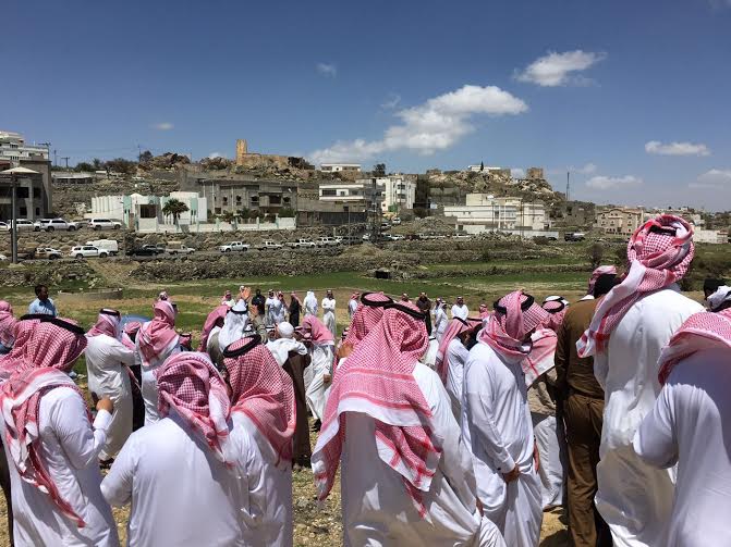 بحضور مدير شرطة عسير.. أهالي #النماص يشيعون فقيد غدير المحتطبة